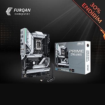 Asus Prime Z790-A DDR5 Wifi DDR5 Yeni ✅ Rəsmi Zəmanət ✅ Çatdırılma ✅