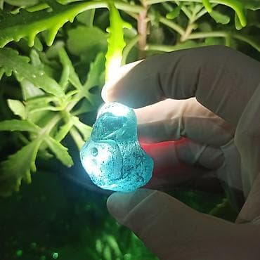 antik eşya: Kolleksiya üçün Nadir Daş Təbii Akvamarin Satılır - Orijinal mavi — 2