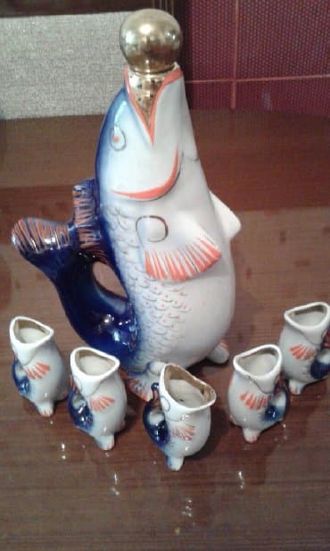 Qedimi suvenir baliqlar .1 ana 5 bala . absheron gencler