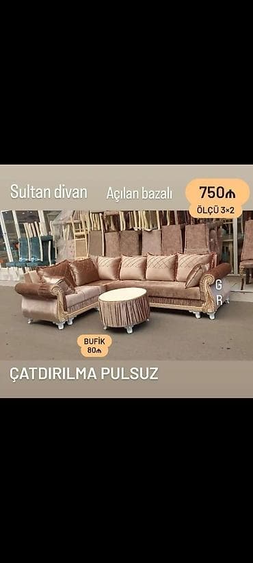 Künc divan, Yeni, Bazalı