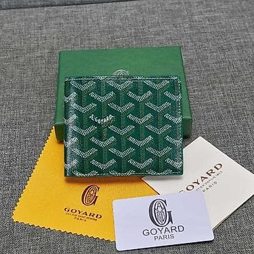 portmane: Goyard kişi pulqabısı (klassik “Goyardine” naxışı). Originalla 1:1di — 5