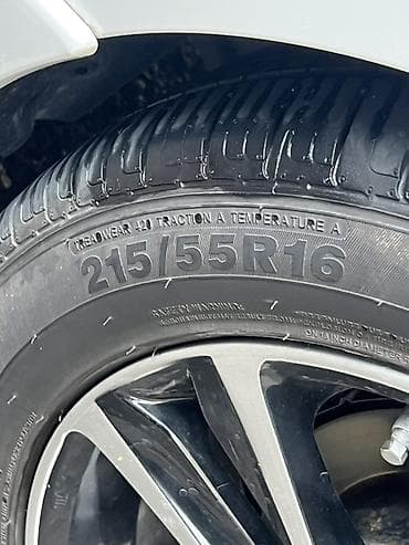 4 teker: Məhsul: Avtomobil təkəri və disk komplekti - Ölçü: 215/55 R16 - — 1