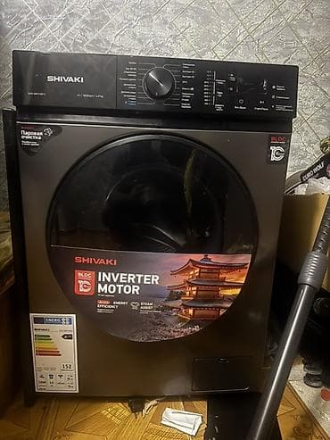 mahni yukle: SHIVAKI paltaryuyan maşın – inverter mühərrikli, ön yükləməli model — 1