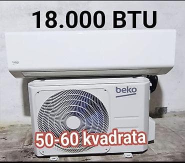 beka kondisioner: Kondisioner Beko, İşlənmiş, 50-60 kv. m, Split sistem, Kredit yoxdur, Ödənişli quraşdırma — 1