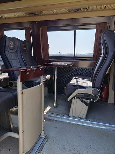 ford transit 8 1: Mercedes-Benz Sprinter mikroavtobus SİFARİŞLƏ içi vip-yiqilib sürücü — 4