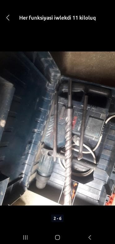 Qaynaq, svarka aparatları: Bosch GBH 11 DE professional perfarator/dəlmə‑zədələmə aparatı - 11 — 1