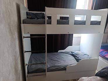 Oğlan və qız üçün, Çarpayı, Matras ilə, Siyirməsiz