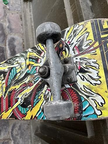 Skateboard – tam komplekt - Lövhə: Tam ölçülü, iki tərəfli konkav — 4