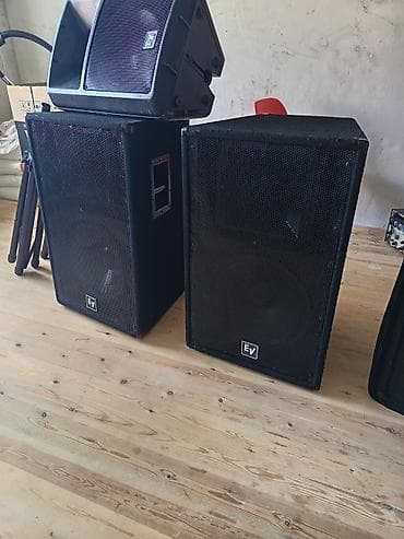 yamaha ses sistemi: İşlənmiş Yamaha Kolonka, Növ - Akustik, rəng - Qara — 4