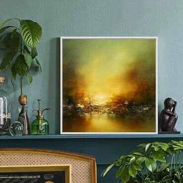 menzere sekiller: Mənzərə. Tək tablo. Ölçü istəyə görə dəyişə bilər. Təbii kətan — 9