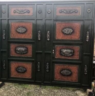 жер тошок: Железо Дворовые ворота, Распашные, 3 м, Механические, С дверью, цвет - Голубой, Нет кредита, Платная установка, Платная доставка — 70