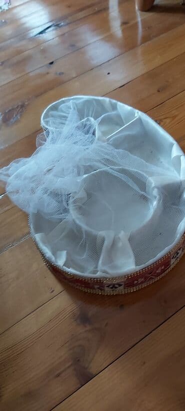 metbex tulleri: Tort qabi ve hediyye teqdim etmek ücün Zərif bəzəkli bu dekorativ — 5