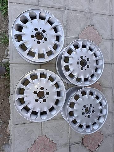4 ədəd yüngül lehimli disk dəsti - Rəng: gümüş - Dizayn: çoxşüalı