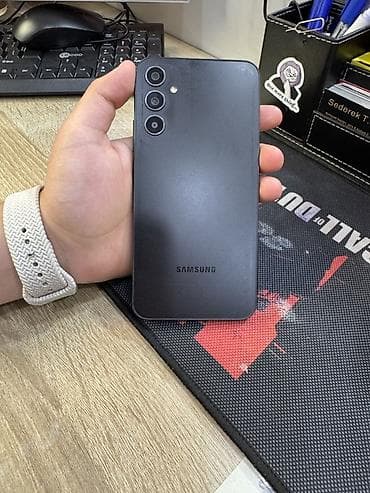 Samsung Galaxy A34 5G, 128 GB, rəng - Qara, Sensor, Barmaq izi, İki sim kartlı
