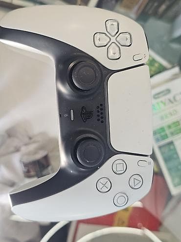 PS5 (Sony PlayStation 5): PlayStation 5 slim. usd usde 4 fefe isdifade olunub qutusuna kimi var — 3