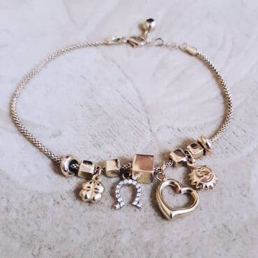 pandora qutusu: Bilərzik, Pandora, Sarı qızıl, 585 Əyar, 6 g — 2