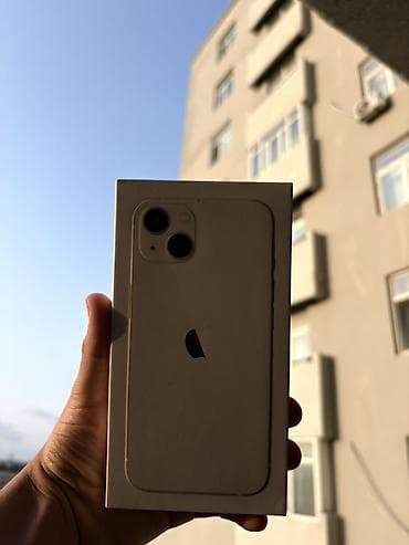 ayfon kreditle: IPhone 13, Ağ, Simsiz şarj — 8