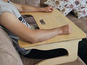 Kompüter masası, Qatlanan, Taxta, Dördbucaq masa — 9