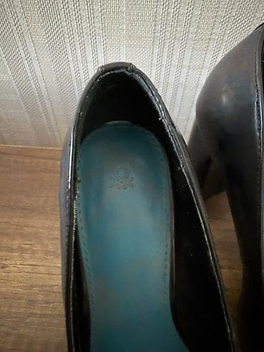 tufli: Qadın tuflisi – Benetton razmer 37 - Model: klassik qapalı burunlu — 2