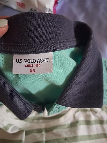 Polo köynəklər: Polo köynək, U.S. Polo Assn, XS, rəng - Qırmızı — 6