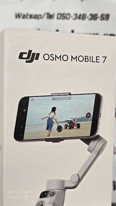 DJI Osmo Mobile 7 – məhsul yenidir təzə karobka endirimdə. Orxan_Şəki