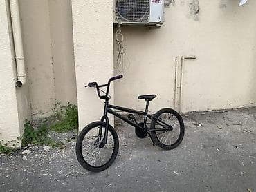 velosipet islenmis: BMX tipli velosiped – şəhər və skeyt-park üçün - Rəng: tam qara — 3