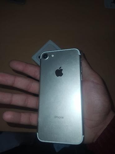 iphone x plata: IPhone 7, 128 GB, Qızılı, Barmaq izi — 8