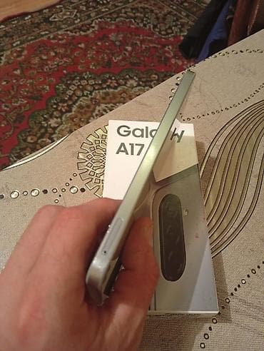philips xenium 9@9s: Samsung Galaxy A17, rəng - Gümüşü, Sənədlərlə, Face ID, Barmaq izi — 5