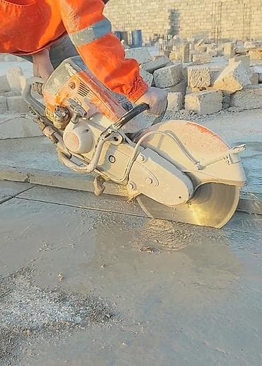 plasmas qapi: Beton və dəmir-beton konstruksiyaların kəsilməsi xidməti - Divar — 10