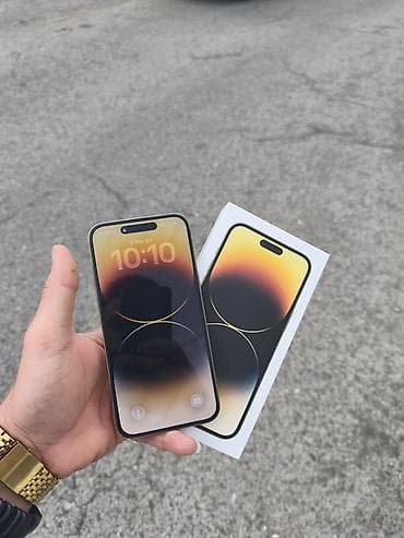 IPhone 14 Pro Max, 256 GB, Qızılı, Face ID