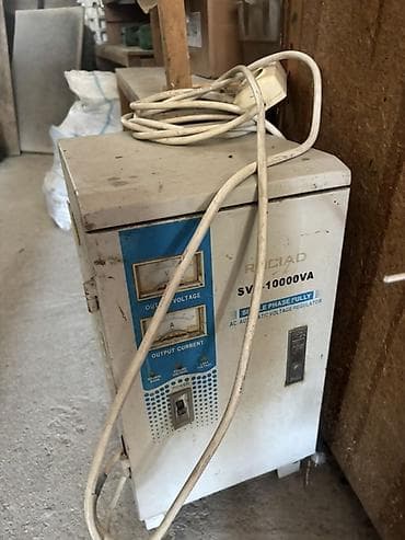 İşlənmiş, Ev üçün, 1 faza, Gərginliy stabilizatoru, 220 V, Ünvandan götürmə, Kredit yoxdur
