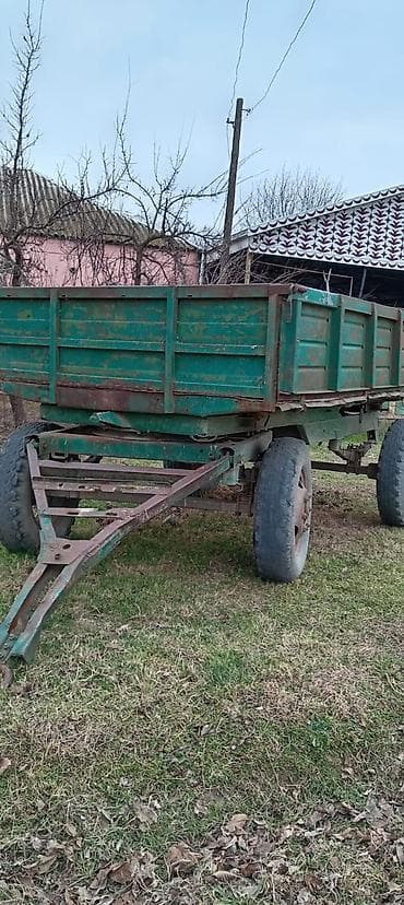 Kənd təsərrüfatı üçün 2 oxlu qoşqu (traktor üçün) - Tip: Traktor — 1