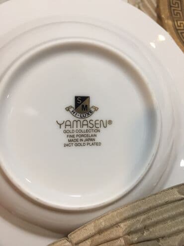 mayalı yumurta: Nahar dəsti, rəng - Qızılı — 7