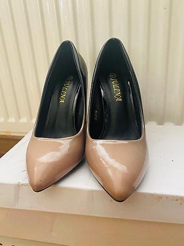 Qadın ayaqqabıları: Tuflilər, Ölçü: 36, rəng - Bej, İşlənmiş — 2