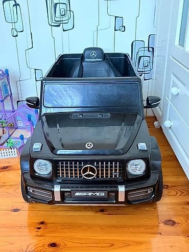 b class makasin: Uşaqlar üçün elektrikli minik maşını – Mercedes‑Benz G‑Class AMG — 4