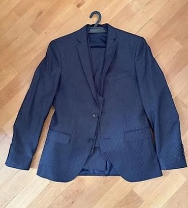 paltarı: 3 hissəli kişi kostyumu – şalvar, jilet və pencək dəsti - Rəng: tünd — 1