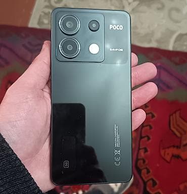 poco x6 qiyməti: Poco X6, 256 GB, rəng - Qara, Face ID — 3
