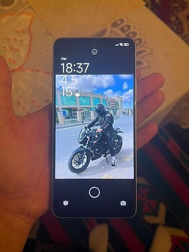 Redmi Note 13, 256 GB, rəng - Göy, Barmaq izi, İki sim kartlı, Face ID