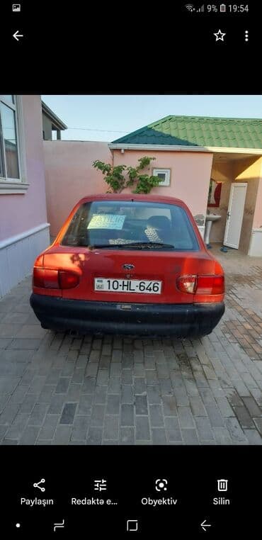 07 sekilleri profil üçün: Ford Escort: 1.6 l | 1998 il 100000 km Hetçbek — 5