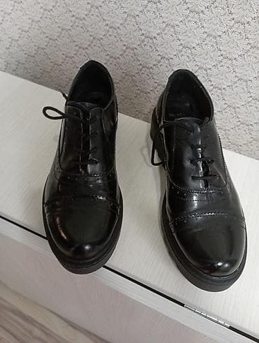 Tuflilər: Tuflilər, Ölçü: 38, rəng - Qara, Yeni — 1