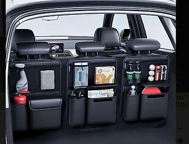 oka salon: Universal avtomobil üçün arxa oturacaq təşkilatı (3 panelli set) - — 1