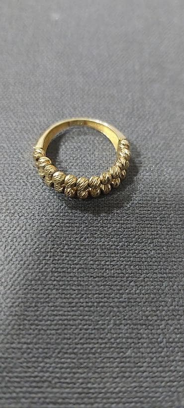 qaş üçün gel: Üzük, Sarı qızıl, Qaşsız — 1