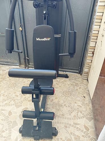 VolksGym çoxfunksiyalı ev trenajoru - Çəki bloku və polad — 2