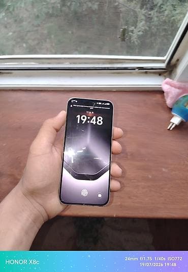 Honor X8c, 256 GB, rəng - Gümüşü, Barmaq izi — 3