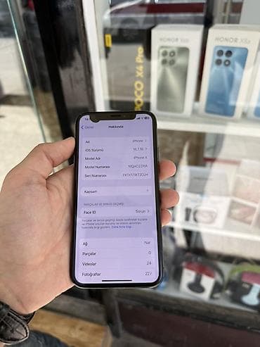 camon 40 pro: IPhone X, 64 GB, Space Gray, Qırıq — 1