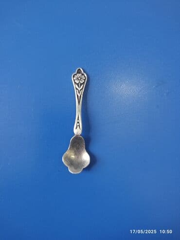 supnik qaşığı: Antik melixor duz qaşiği ideal vəziyyətdə naxışləcəmi metrosunun — 1