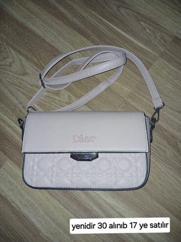 qaşlı çanta: Çiyin çantası, Dior, İşlənmiş — 1