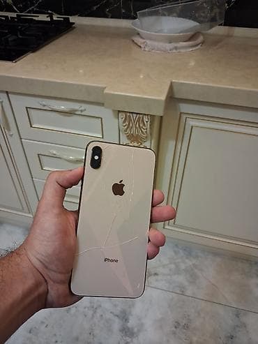 ipone air: IPhone Xs Max, 64 GB, Qızılı — 5