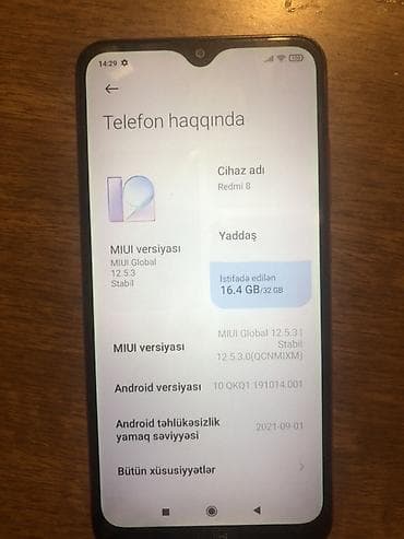 Redmi 8, 32 GB, rəng - Qırmızı, İki sim kartlı lalafo.az -da Redmi 8, 32 GB, rəng - Qırmızı, İki sim kartlı