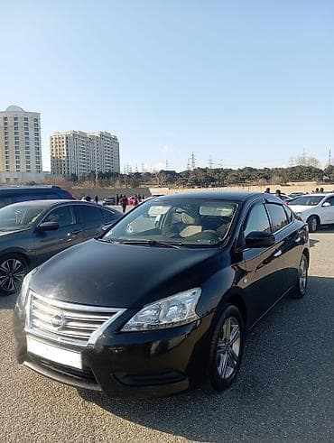 Nissan Sentra SV sedan - Korpus: qara rəng, 4 qapılı sedan, xrom ön lalafo.az -da Nissan Sentra SV sedan - Korpus: qara rəng, 4 qapılı sedan, xrom ön